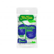 Canudo Bio 8 mm Flexível Sache Com 100 unidades Straw