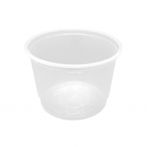 Pote Transparente Redondo 100 ml com 100 un Kopus