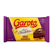 Chocolate Garoto Meio Amargo 2.1 KG