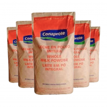 Kit 5 Leite em Pó Integral Conaprole 25 Kg