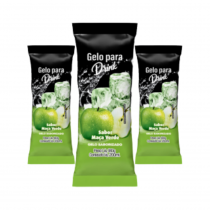 Gelo Sabor Maça Verde 250 gr Rio Novo