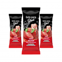 Gelo Sabor Morango 250 gr Rio Novo