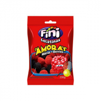 Balas de Gelatina Amora Fini 250g