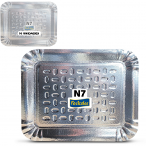 Bandeja Laminada Festcolor N7 10 Unidades Bolos e Salgados 