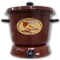 Derretedeira de Chocolate Marrom para 7 Litros