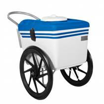 Carrinho de Picolé Branco Tampa Azul T350 Thermototal