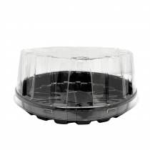 Pote para Bolo/torta G 32A Preto Pacote c/10 un Galvanotek
