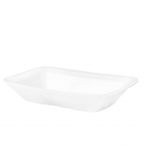Bandeja Isopor CF 52 Branco Copobras c/ 200 unidades