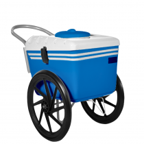Carrinho de Picolé Azul Tampa Branca T350 Thermototal