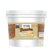 Creme Chocolate branco 3 kg Specialitá Ganaches