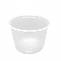 POTE TRANSPARENTE REDONDO 1 lt COM 50 UN KOPUS