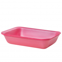 Bandeja Isopor CF 52 Rosa Copobras c/ 200 unidades