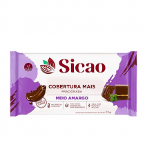 Cobertura Meio Amargo 2,1kg Sicao
