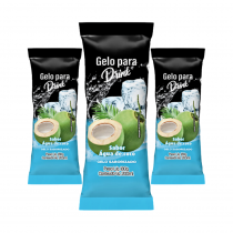 Gelo Sabor Água de Coco 250 gr Rio Novo