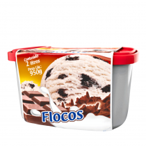 Cintas Para Potes sabor Flocos com 100 unidades Rio Novo