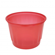 Pote Vermelho Redondo 250 ml com 50 un Kopus