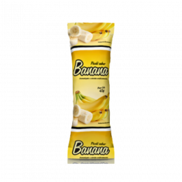Saquinho Picolé Banana Bopp 250g Rio Novo