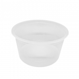 Pote Transparente 1 Lt PP com 50 unidades  Kopus 