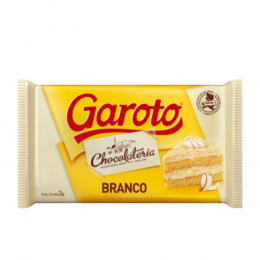Chocolate Garoto Branco 2,1 KG