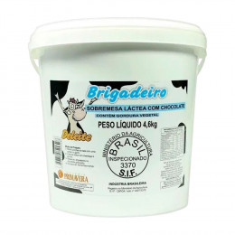 Base para Cobertura e Recheio Chocolate Brigadeiro Deleite 4,6 Kg