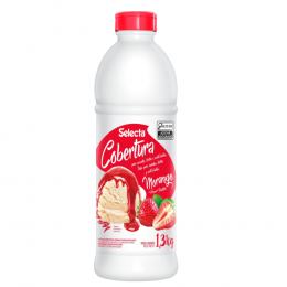 Cobertura  Sabor Morango 1,3 Kg Selecta