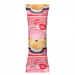 Saquinho Picolé Beijinho Bopp 250g Rio Novo
