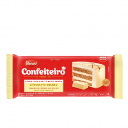 Cobertura Branco 1,01kg Conf Harald