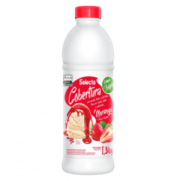 Cobertura Sabor Morango com Polpa 1,3  Kg selecta
