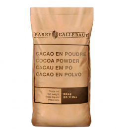 Cacau em pó Preto 100% Alcalino 11B 25 kg Barry Callebaut