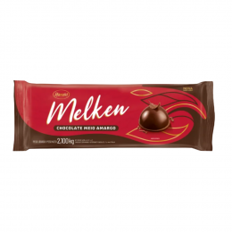 Chocolate Meio Amargo 2,100kg Melken Harald